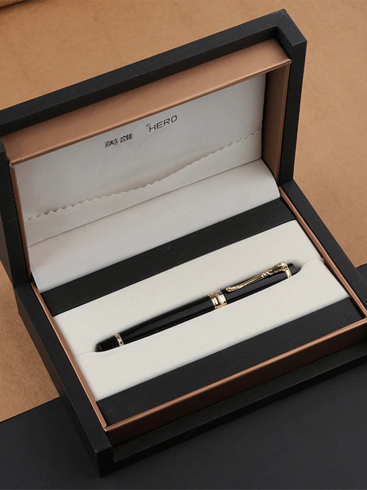 Hero High Quality H632 Metal Exquisite Fountain Pen Business Office Men's Writing Stationery Gift
Hero High Quality H632 Metal Exquisite Fountain Pen Business Office Men's Writing Stationery Gift