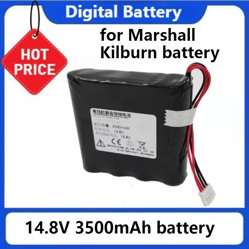 3500mAh Battery TF18650-2200-1S4PA for Marshall Kilburn 14.8V 3500mAh High-capacity Digital Battery
3500mAh Battery TF18650-2200-1S4PA for Marshall Kilburn 14.8V 3500mAh High-capacity Digital Battery