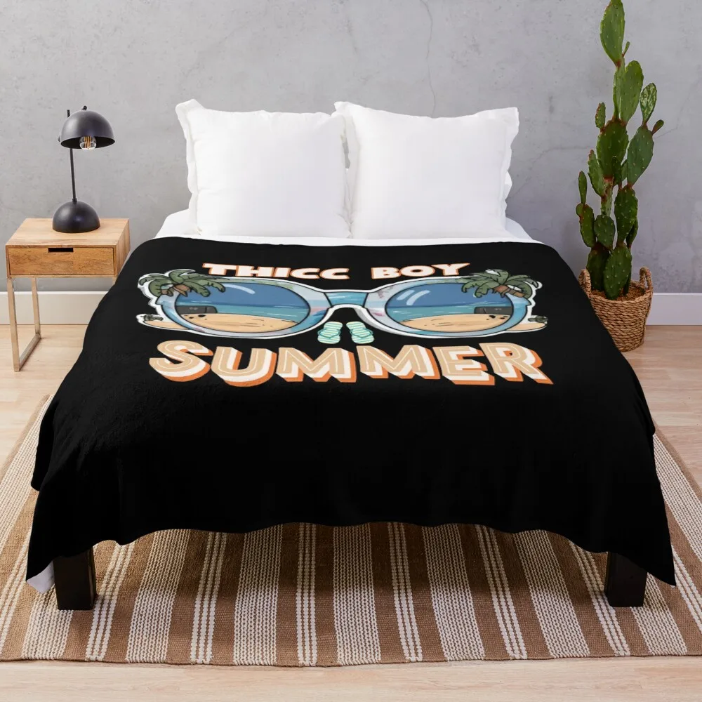 Thicc Boy Summer Funny Beach with Sunglasses Throw Blanket bed plaid decorative Blankets For Baby Decoratives Blankets
Thicc Boy Summer Funny Beach with Sunglasses Throw Blanket bed plaid decorative Blankets For Baby Decoratives Blankets