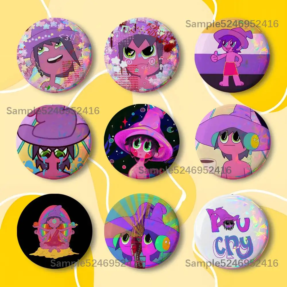 Clancy The M-Midnight Gospel Button Pins Cool Anime Cosplay Badges Clothes Backpack Decorations Brooch Gifts
Clancy The M-Midnight Gospel Button Pins Cool Anime Cosplay Badges Clothes Backpack Decorations Brooch Gifts