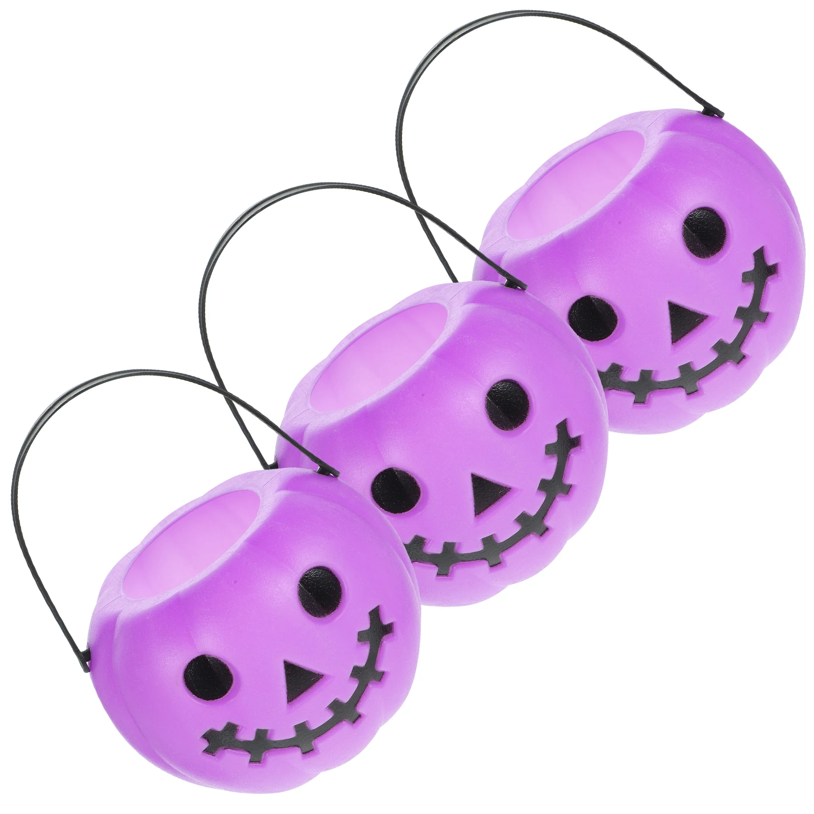 3 Pcs Pumpkin Candy Bucket Kids Party Favor Trick Treat Grip Plastic Pumpkins Buckets Purple Halloween Props Holder
3 Pcs Pumpkin Candy Bucket Kids Party Favor Trick Treat Grip Plastic Pumpkins Buckets Purple Halloween Props Holder