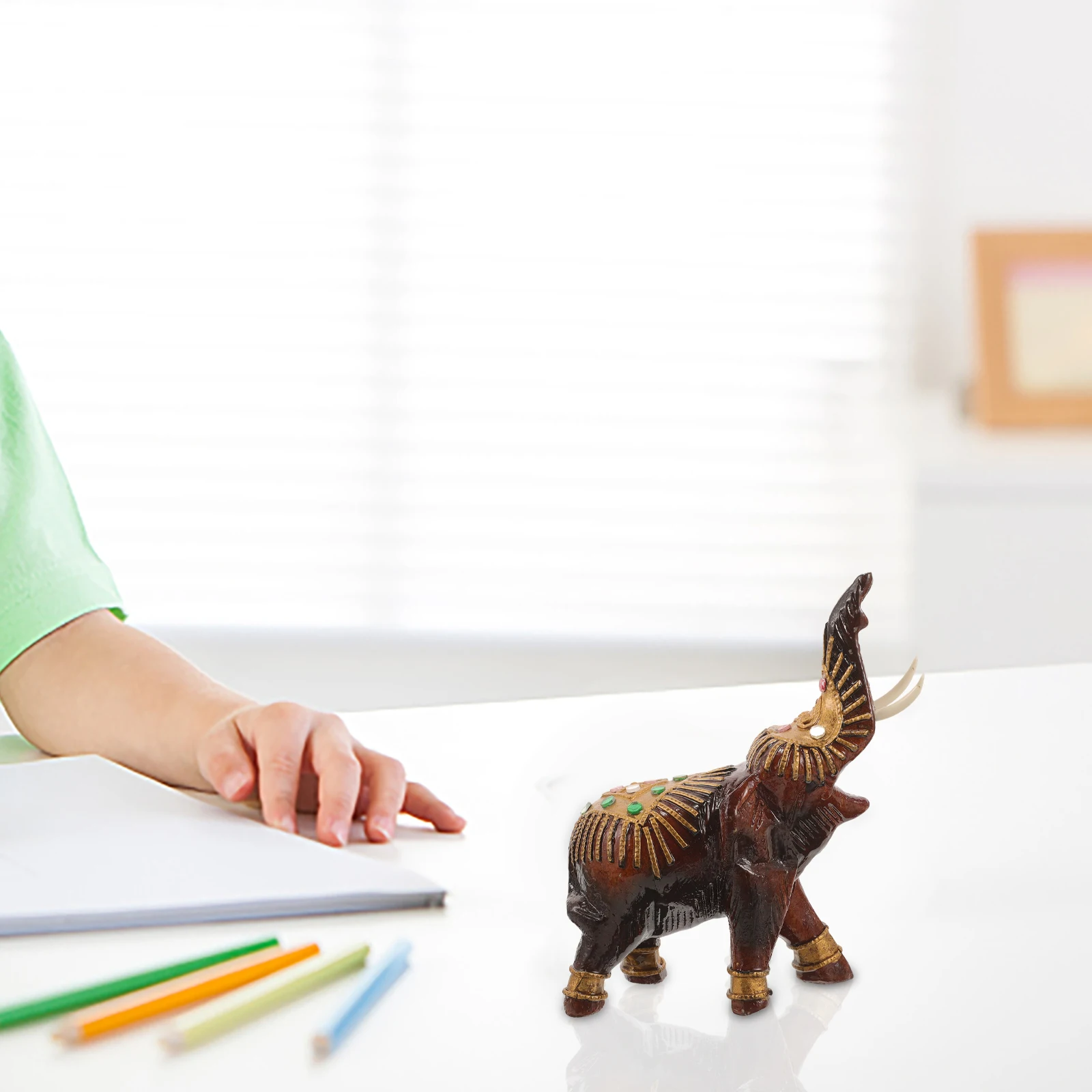 Wooden Elephant 3 Inches Smooth Rounded Design Home Office Decor Household Animal Decors H crafted Animal nament
Wooden Elephant 3 Inches Smooth Rounded Design Home Office Decor Household Animal Decors H crafted Animal nament