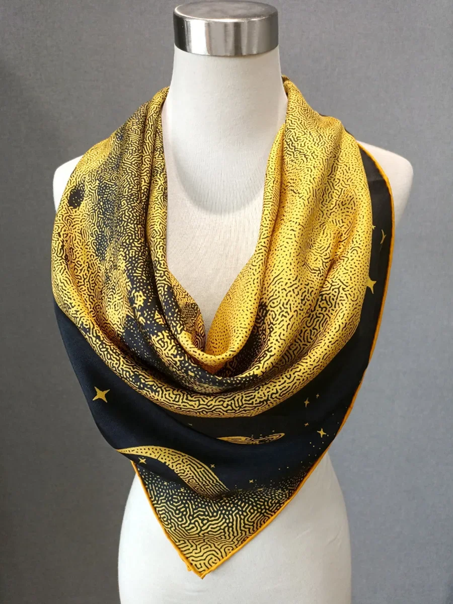 High-end Elegant Women's New Star-RIve Horse Twill Double-sided Printed 18 M/M High Quality Silk Versatile Scarf Shawl Wrap
High-end Elegant Women's New Star-RIve Horse Twill Double-sided Printed 18 M/M High Quality Silk Versatile Scarf Shawl Wrap