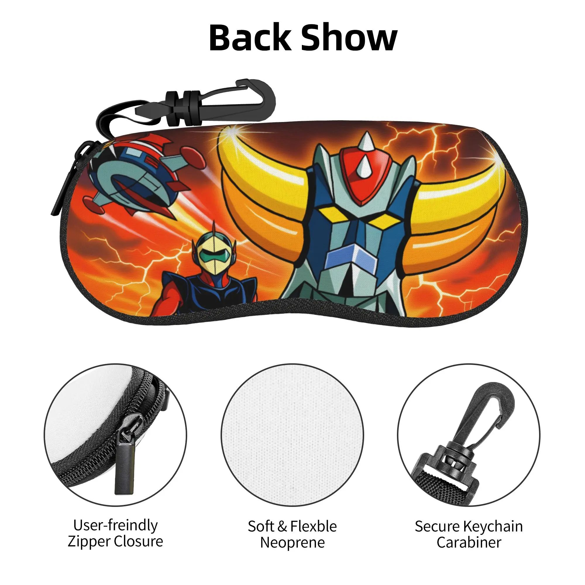 Grendizer Duke FleedGoldorak Shell Eyeglasses Protector Cases Men Women Sunglass Case Glasses Pouch
Grendizer Duke FleedGoldorak Shell Eyeglasses Protector Cases Men Women Sunglass Case Glasses Pouch