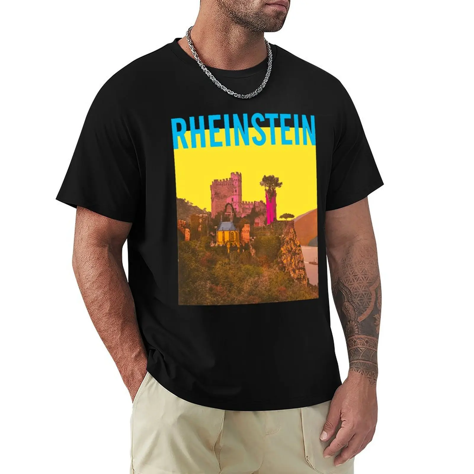 Rheinstein Castle, nostalgic Rhineland Palatinate, Germany T-Shirt Plus Size Gym Sports T-Shirt
Rheinstein Castle, nostalgic Rhineland Palatinate, Germany T-Shirt Plus Size Gym Sports T-Shirt