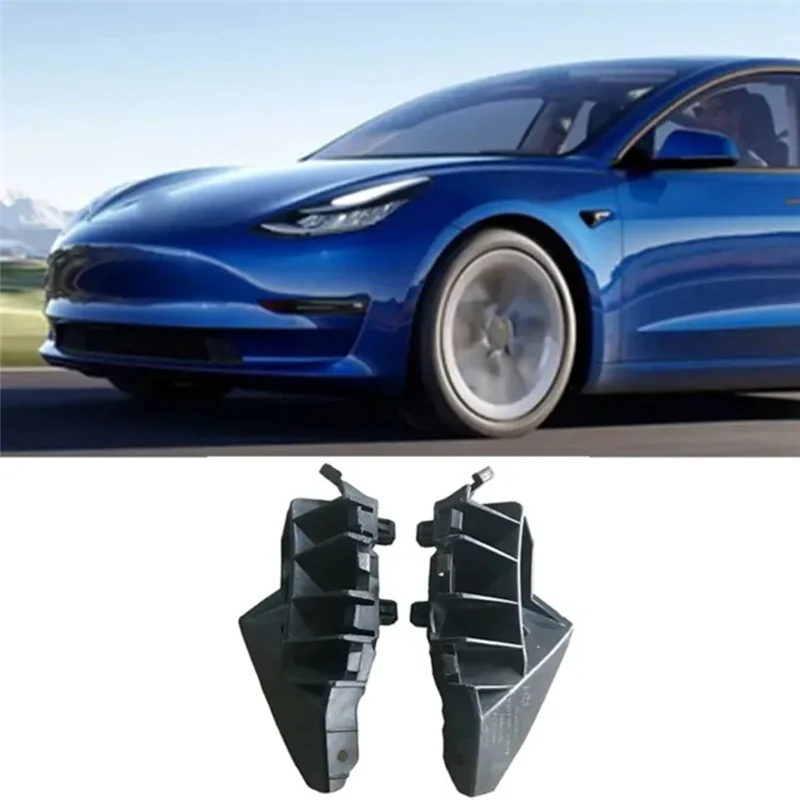ABUM-Automobile 1 Pair Front Bumper Bracket Front Fender Bracket Cover For Tesla Model S 2012-2023 Parts 1095495-00-A 1095496-00
ABUM-Automobile 1 Pair Front Bumper Bracket Front Fender Bracket Cover For Tesla Model S 2012-2023 Parts 1095495-00-A 1095496-00
