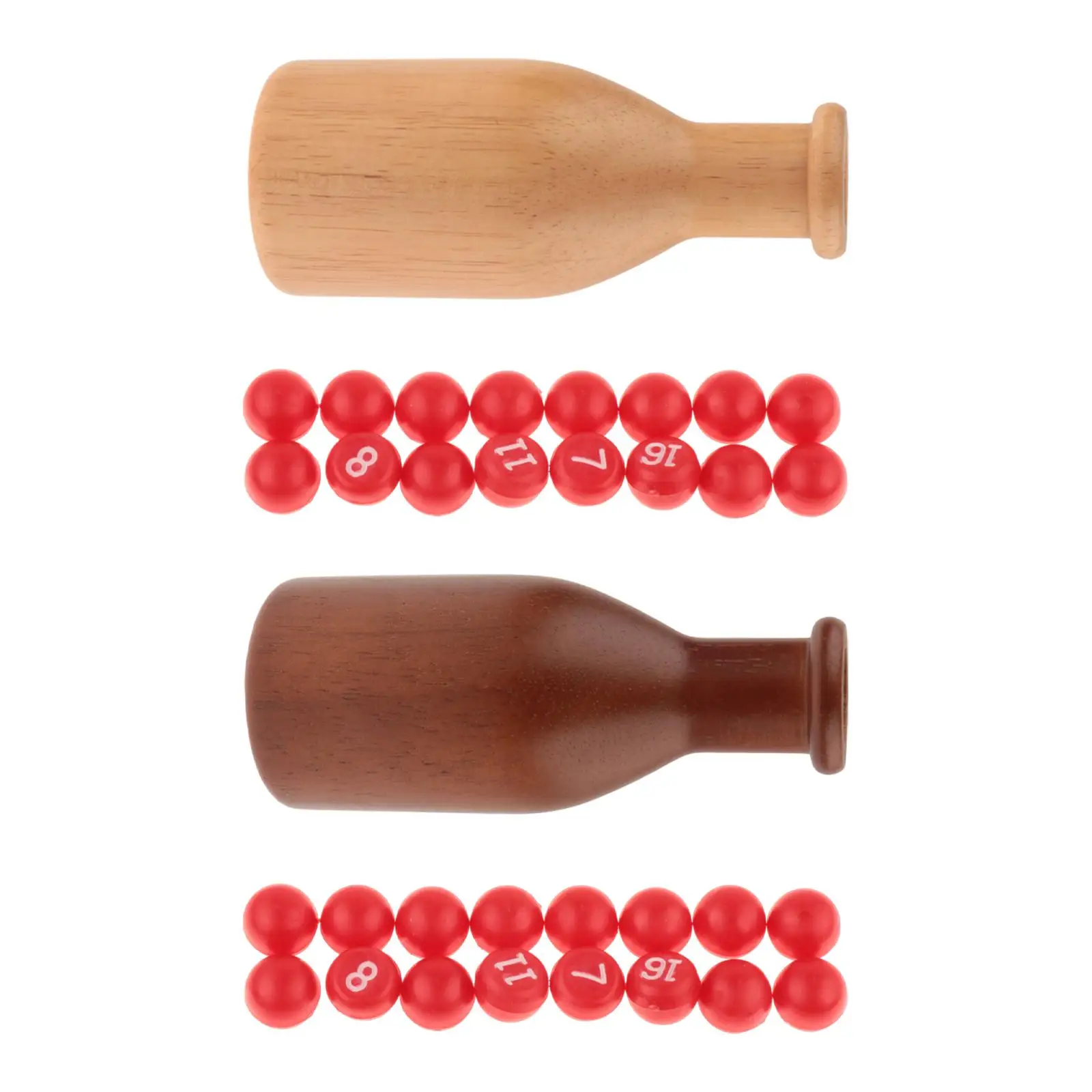 Billiard Game Shaker Bottle Wood Material with 16 Scoring Balls Table Accessories for Beginners and Parties
Billiard Game Shaker Bottle Wood Material with 16 Scoring Balls Table Accessories for Beginners and Parties