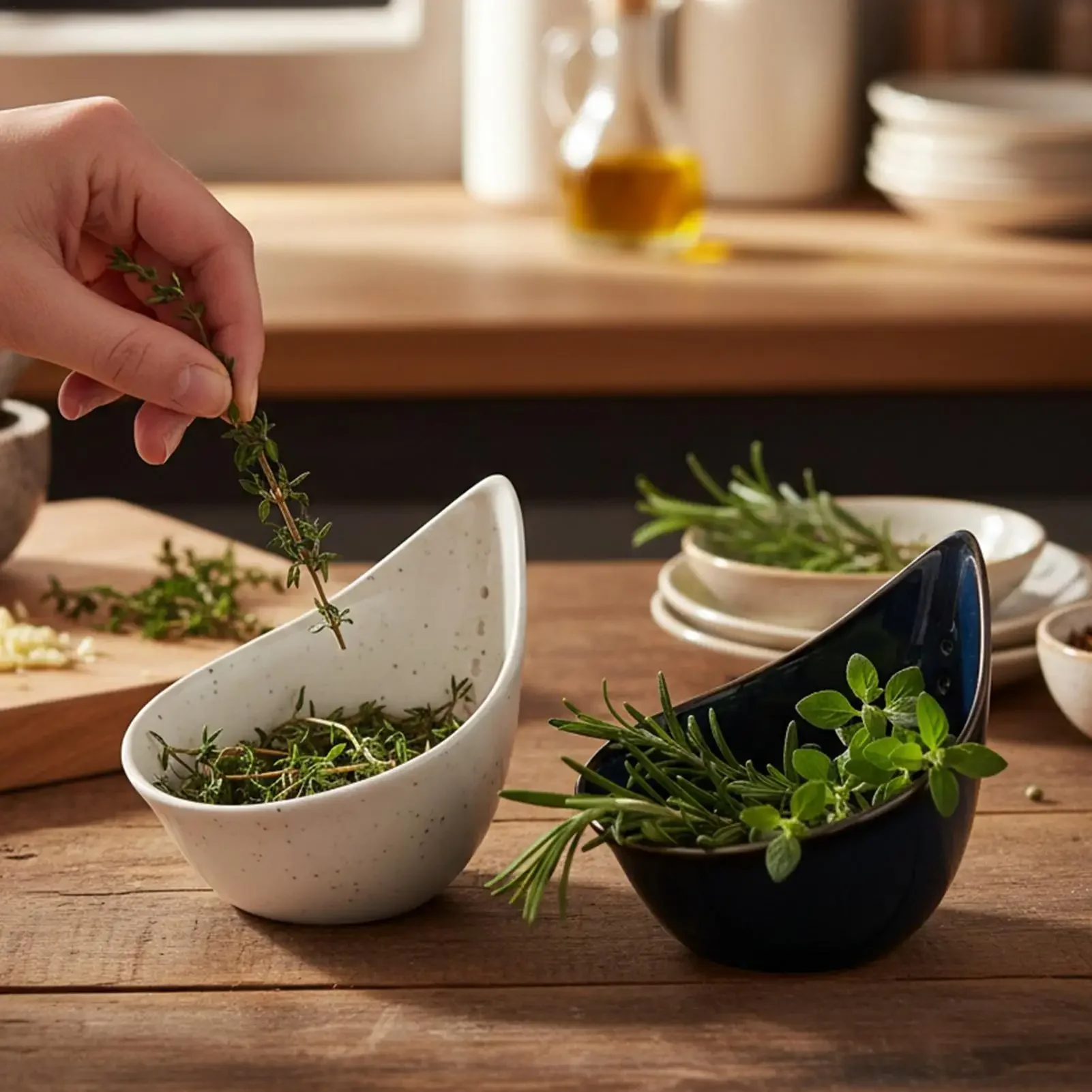 Pottery Herb Stripper Bowl Different Round Hole Sizes Suitable Peeling Off The Leafy Assembly Of Cilantro Rosemary kitchen tool
Pottery Herb Stripper Bowl Different Round Hole Sizes Suitable Peeling Off The Leafy Assembly Of Cilantro Rosemary kitchen tool