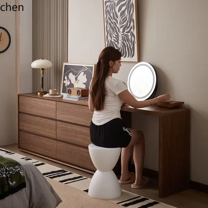 YY- Walnut Color Integrated Bedside Chest of Drawers Wall-Mounted Storage Cabinet Modern Simple Corner Makeup Table
YY- Walnut Color Integrated Bedside Chest of Drawers Wall-Mounted Storage Cabinet Modern Simple Corner Makeup Table