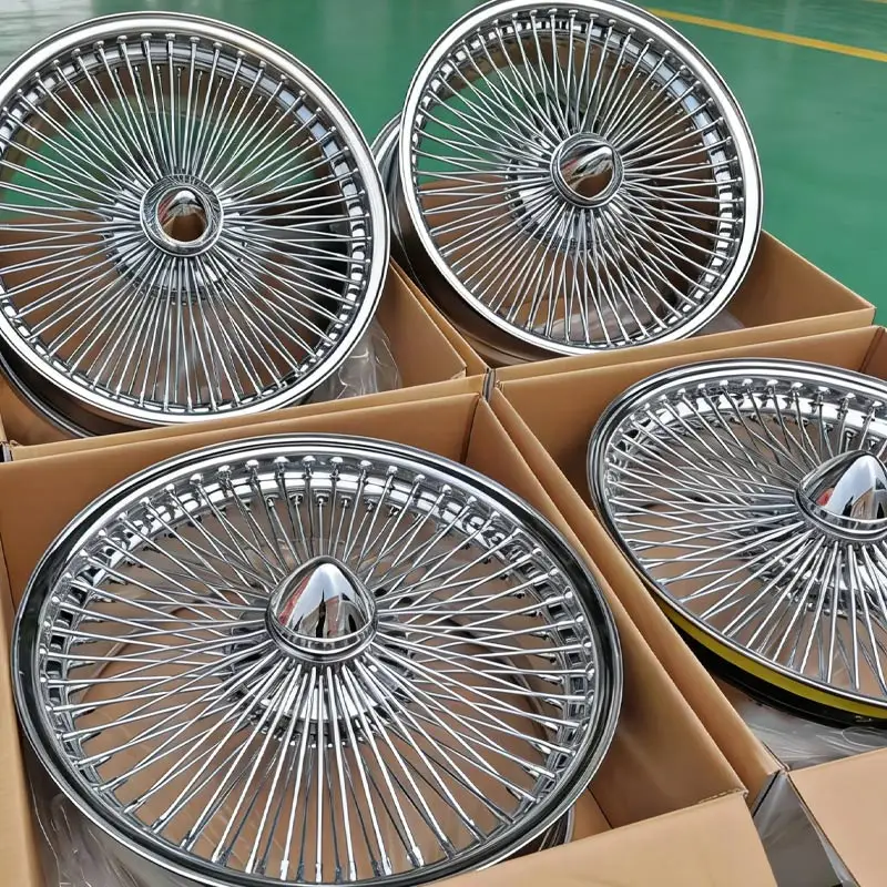 Dayton Style Wire Wheel 72 100 120 144 150 Spoke Reverse Rim Chrome Lowrider Regal Cutlass 13 14 15 16 17 18 19 20 22 24 26 Inch
Dayton Style Wire Wheel 72 100 120 144 150 Spoke Reverse Rim Chrome Lowrider Regal Cutlass 13 14 15 16 17 18 19 20 22 24 26 Inch