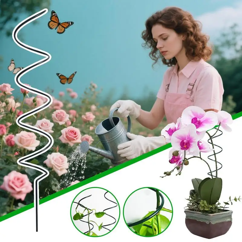 Tomato Twist Stake Climbing Plant Metal Stake Wind-Resistant Structure Garden Vine Plants Support Sticks for Fruit Vegetables
Tomato Twist Stake Climbing Plant Metal Stake Wind-Resistant Structure Garden Vine Plants Support Sticks for Fruit Vegetables