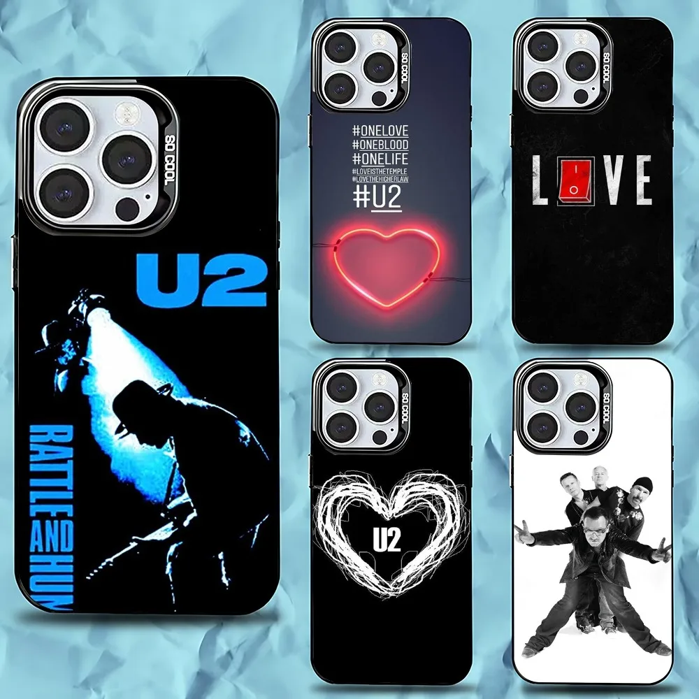 Band U-U2 Phone Case For iPhone 16,15,14,13,12,11,Pro,Max,Plus,Mini,XS,SE Anti Fall Black Matte Hard Bumper
Band U-U2 Phone Case For iPhone 16,15,14,13,12,11,Pro,Max,Plus,Mini,XS,SE Anti Fall Black Matte Hard Bumper