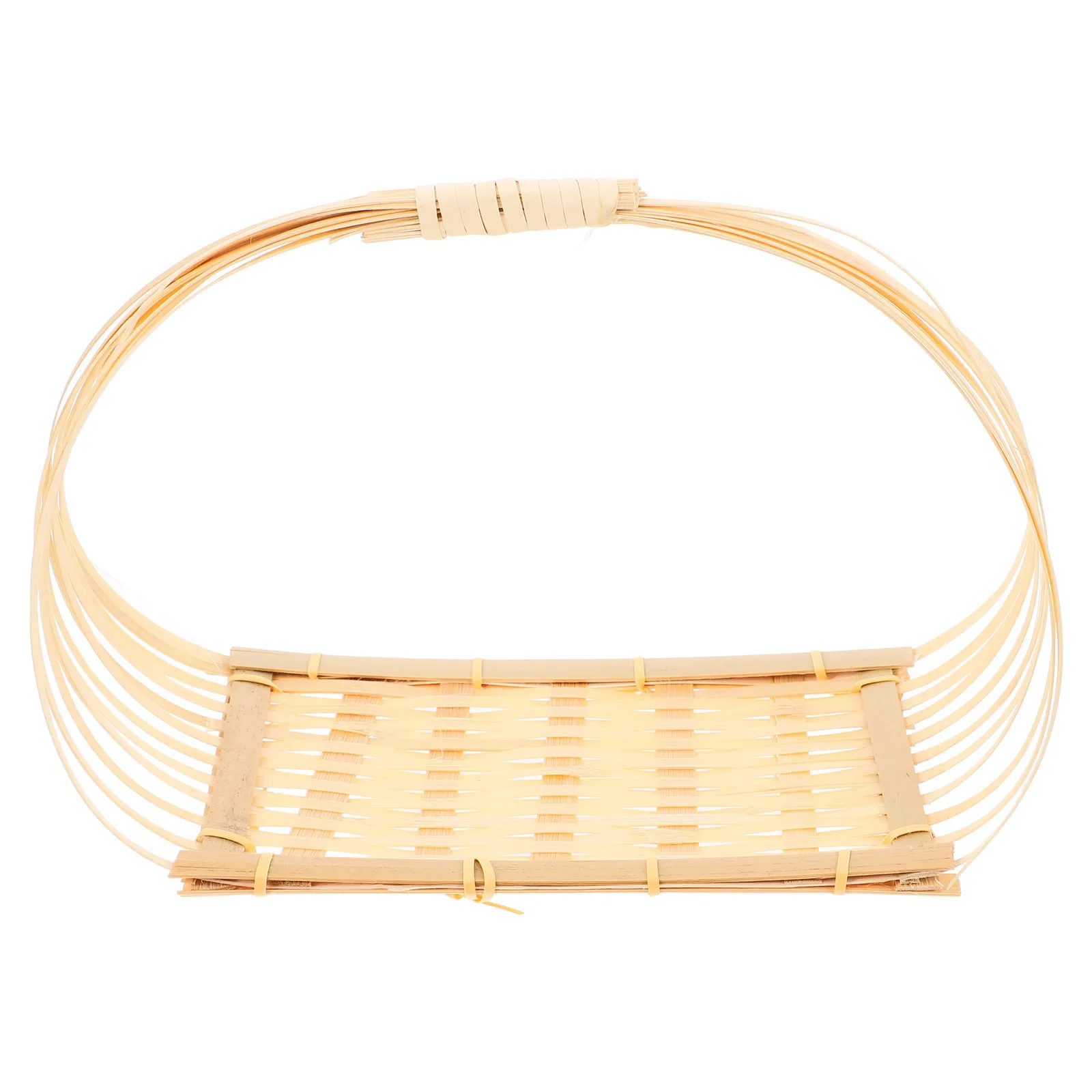 Mini Hand-Woven Bamboo Fruit Basket Portable Flat Wicker Storage Basket Picnic Party Holder Bread Baskets Fruit Woven Baskets
Mini Hand-Woven Bamboo Fruit Basket Portable Flat Wicker Storage Basket Picnic Party Holder Bread Baskets Fruit Woven Baskets
