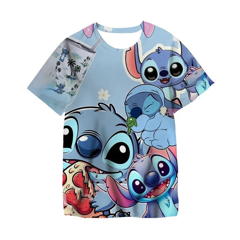 Kids Short Sleeve Disney Stitch Top T-shirt Children Birthday T-shirts Girls O Neck Shirt Summer Boys' Casual Clothes Daily Tees
Kids Short Sleeve Disney Stitch Top T-shirt Children Birthday T-shirts Girls O Neck Shirt Summer Boys' Casual Clothes Daily Tees
