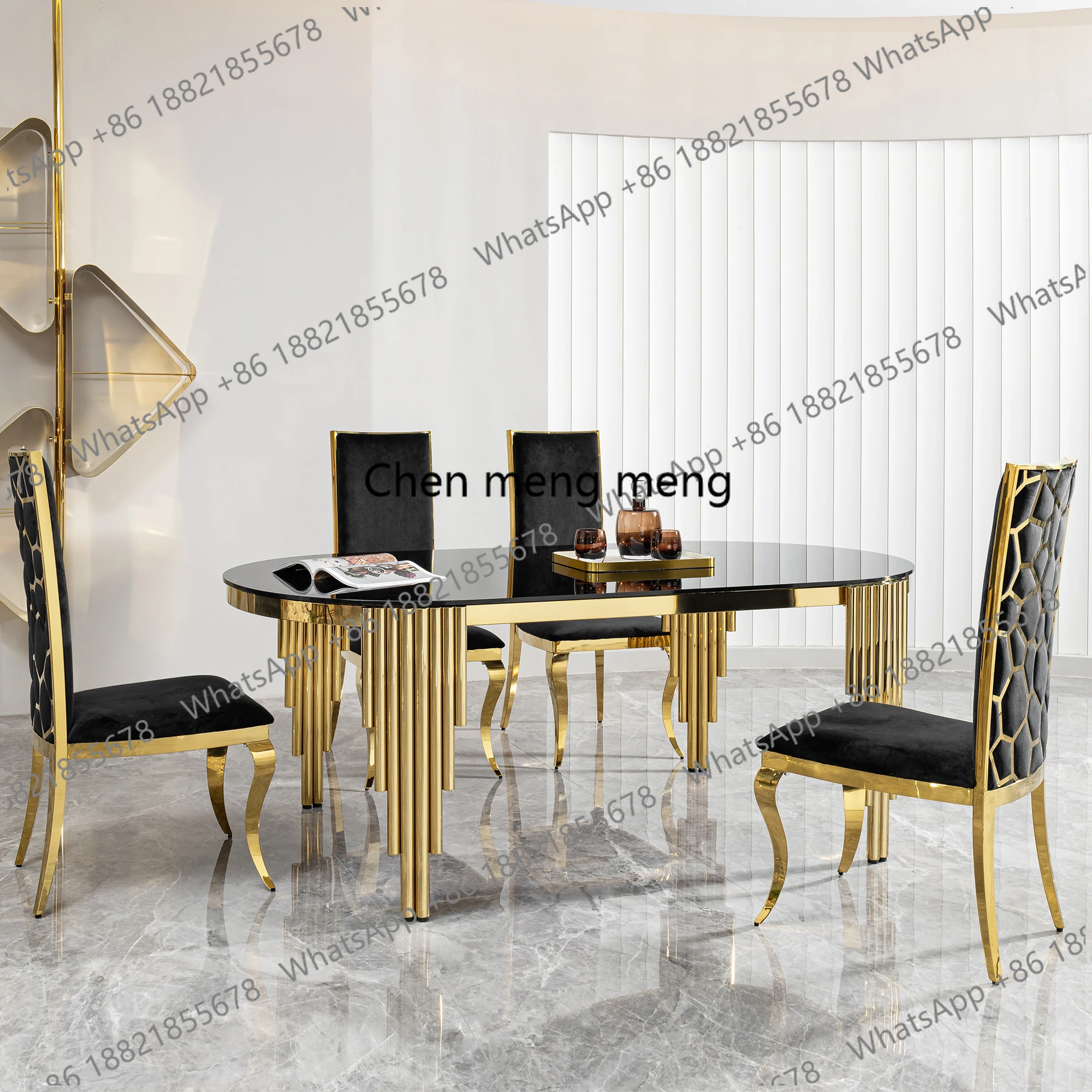 8 Seater Dining Set Metal Stone Italian Modern Dinning Tables Luxury Marble Dining Tables
8 Seater Dining Set Metal Stone Italian Modern Dinning Tables Luxury Marble Dining Tables
