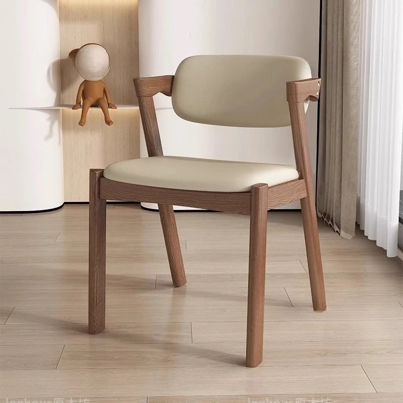 Nordic Solid Wood Dining Chair Modern Backrest Home Office Chair House Hot Pot Restaurant Comfortable Padded Leisure Chair
Nordic Solid Wood Dining Chair Modern Backrest Home Office Chair House Hot Pot Restaurant Comfortable Padded Leisure Chair