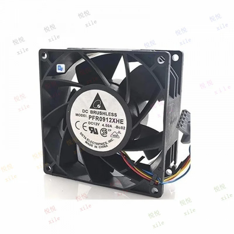 L+ for Delta PFR0912XHE DC12V 4.5A 9CM Server Cooling Fan
L+ for Delta PFR0912XHE DC12V 4.5A 9CM Server Cooling Fan
