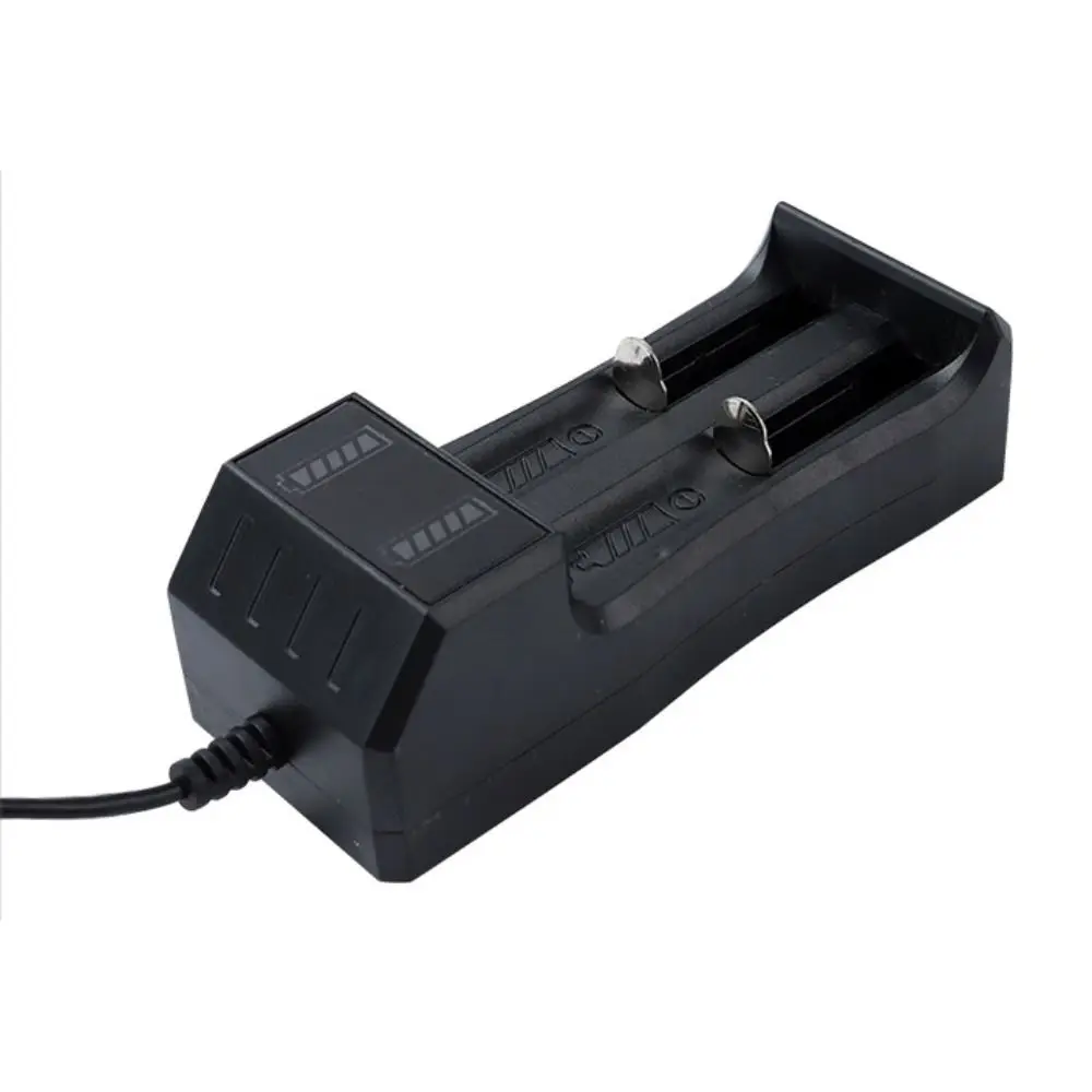 2pcs 2 Slots 18650 Battery Charger 4.2V Efficient Batteries USB Charger Black Fast Charging Rechargeable Lithium Battery Charger
2pcs 2 Slots 18650 Battery Charger 4.2V Efficient Batteries USB Charger Black Fast Charging Rechargeable Lithium Battery Charger