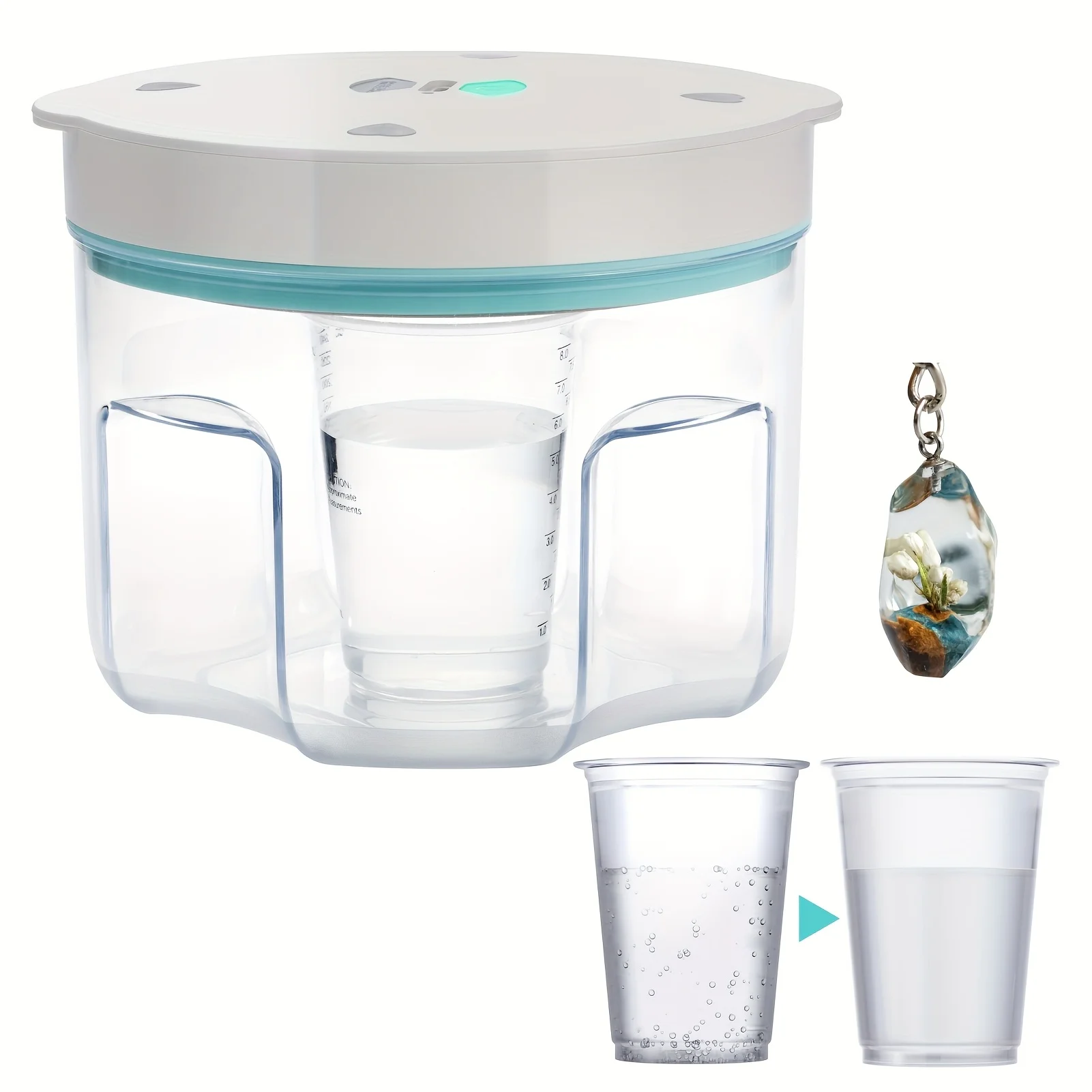 Efficient 99% Bubble Removal, 95 KPa High Vacuum Resin Bubble Remover - Large Capacity Epoxy Resin Airless Machine Art Crafts
Efficient 99% Bubble Removal, 95 KPa High Vacuum Resin Bubble Remover - Large Capacity Epoxy Resin Airless Machine Art Crafts