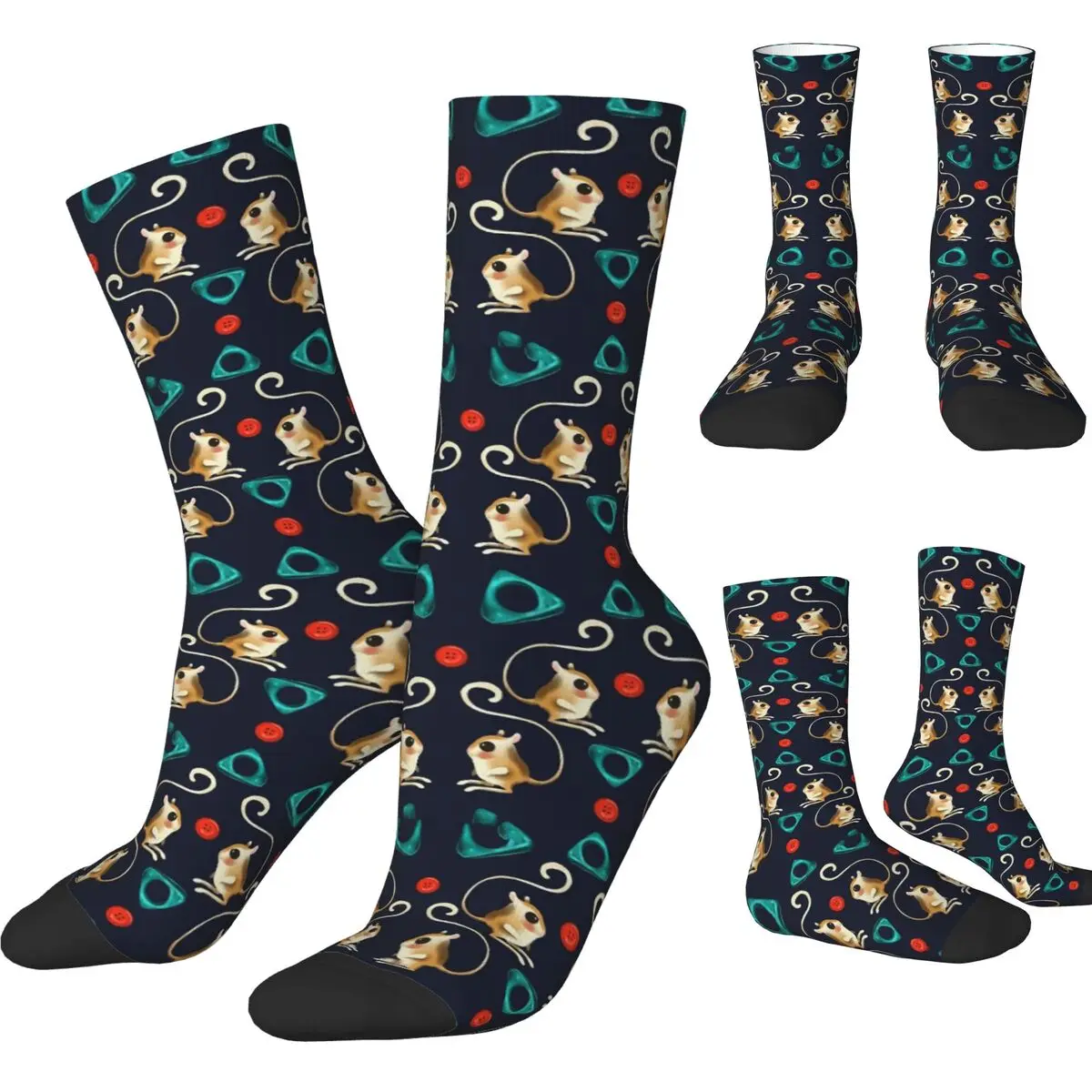 Retro Coralines Inspired Pattern Football Socks Polyester Middle Tube Socks for Unisex
Retro Coralines Inspired Pattern Football Socks Polyester Middle Tube Socks for Unisex
