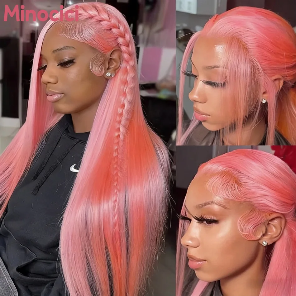 38-дюймовые розовые парики из натуральных волос, прямые 13X6 Hd, кружевной фронтальный парик, 100% человеческие волосы, плотность 220, цветной предварительно сорванный парик из бразильских волос
38-дюймовые розовые парики из натуральных волос, прямые 13X6 Hd, кружевной фронтальный парик, 100% человеческие волосы, плотность 220, цветной предварительно сорванный парик из бразильских волос