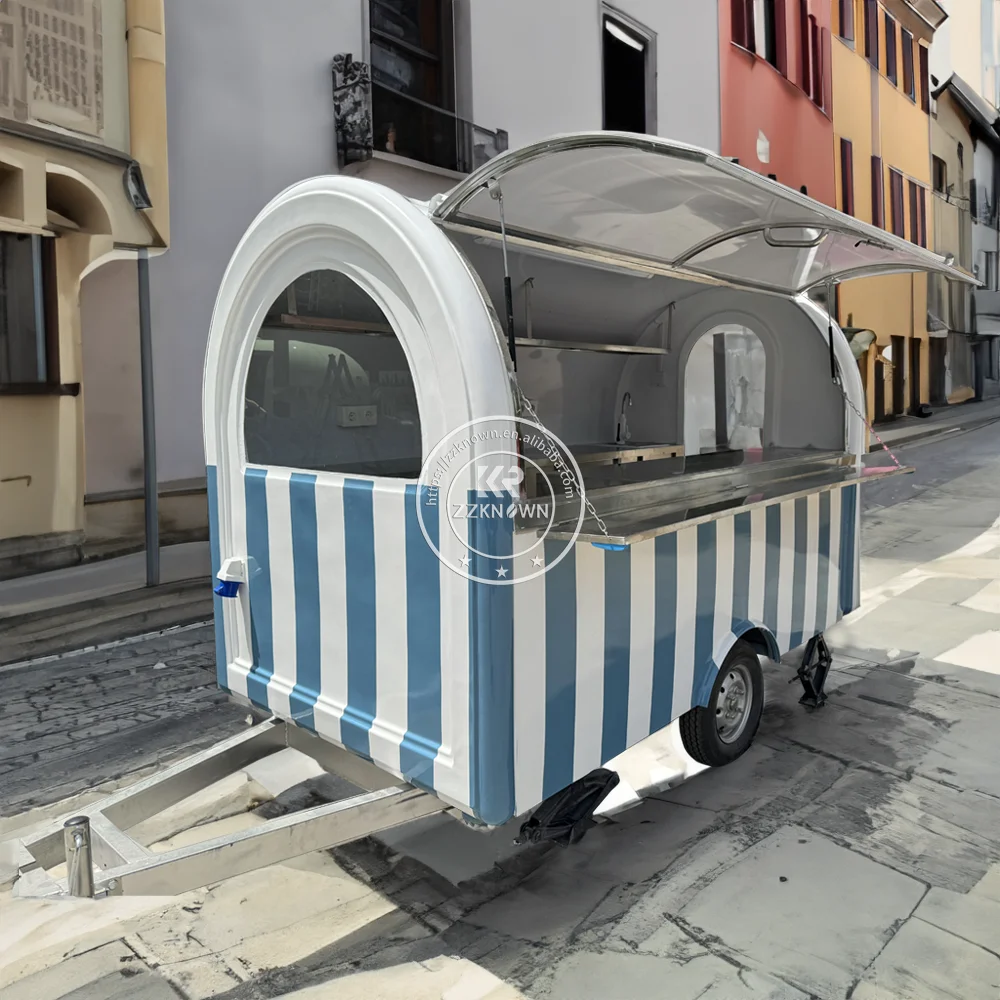 Mobile Food Truck Concession Coffee Trailer Street Snack Ice Cream Cart Fully Kitchen Equipments Food Trailer
Mobile Food Truck Concession Coffee Trailer Street Snack Ice Cream Cart Fully Kitchen Equipments Food Trailer