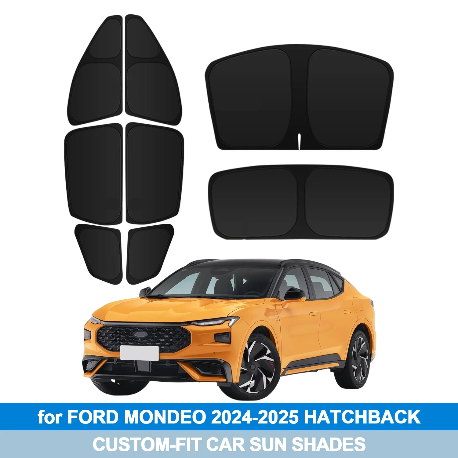 For FORD MONDEO 2024-2025 HATCHBACK Windshield Sun Shade Side Window Shades Cover Sun Visor Shield Privacy Protection
For FORD MONDEO 2024-2025 HATCHBACK Windshield Sun Shade Side Window Shades Cover Sun Visor Shield Privacy Protection