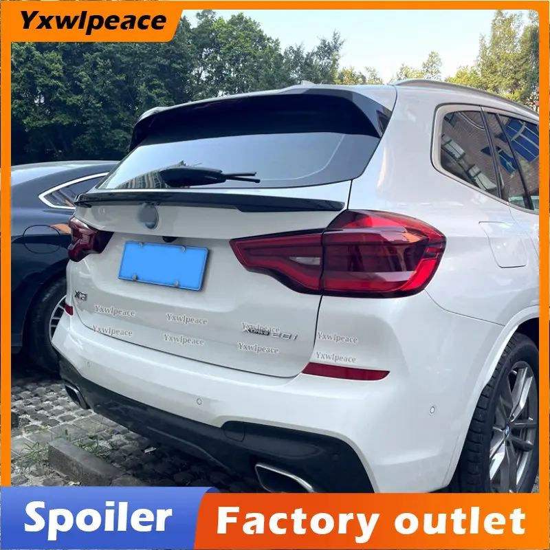For BMW X3 G01 2018-2023 High Quality Glossy Black and Carbon Fiber Look Rear Middle Spoiler Trunk Wing Car Accessories
For BMW X3 G01 2018-2023 High Quality Glossy Black and Carbon Fiber Look Rear Middle Spoiler Trunk Wing Car Accessories