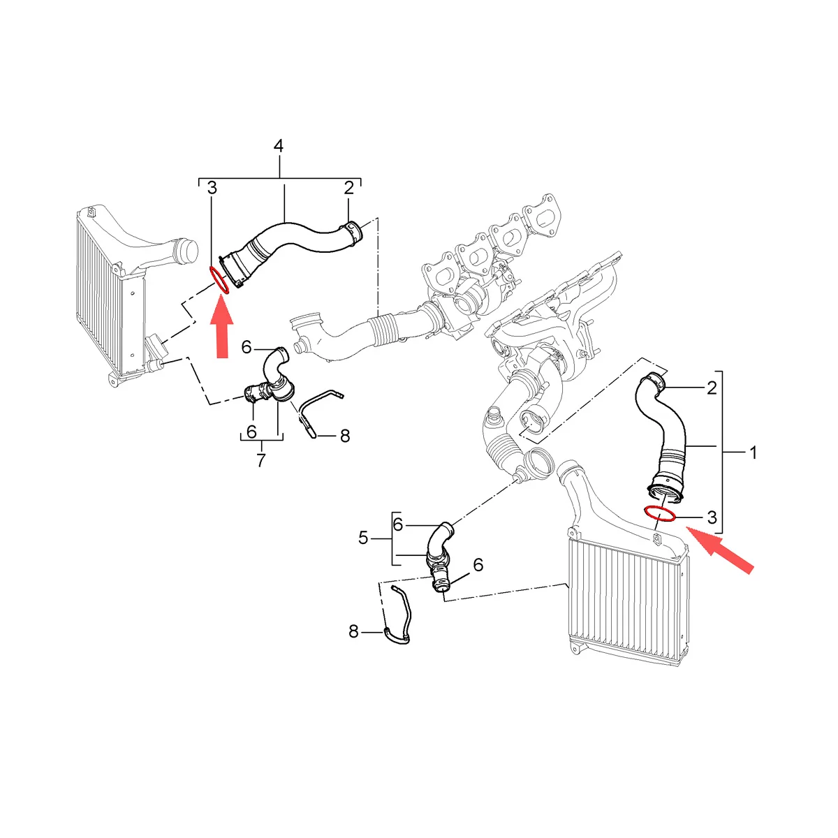 2 шт. резиновые уплотнения 97011080301 для Porsche Panamera Turbo S M4870 CWB 4.8T 12-14/Panamera 4 4S CWD CWF 3.0T 14-16
2 шт. резиновые уплотнения 97011080301 для Porsche Panamera Turbo S M4870 CWB 4.8T 12-14/Panamera 4 4S CWD CWF 3.0T 14-16