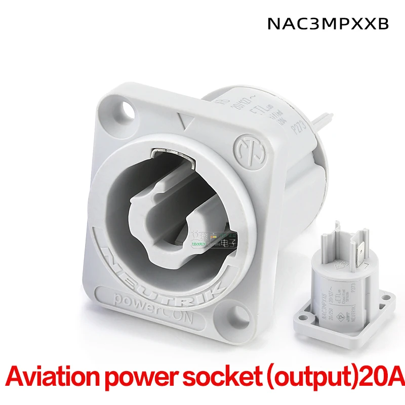 NAC3FCA 16A / 20A PowerCON AC Cable Connector Power Input Output Lockable 3 Core Power Supply Aviation Plug Socket
NAC3FCA 16A / 20A PowerCON AC Cable Connector Power Input Output Lockable 3 Core Power Supply Aviation Plug Socket