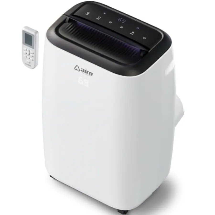 Portable air conditioner for home use, aluminum housing, white color, 8000 BTU cooling with remote control and DIY installation
Portable air conditioner for home use, aluminum housing, white color, 8000 BTU cooling with remote control and DIY installation