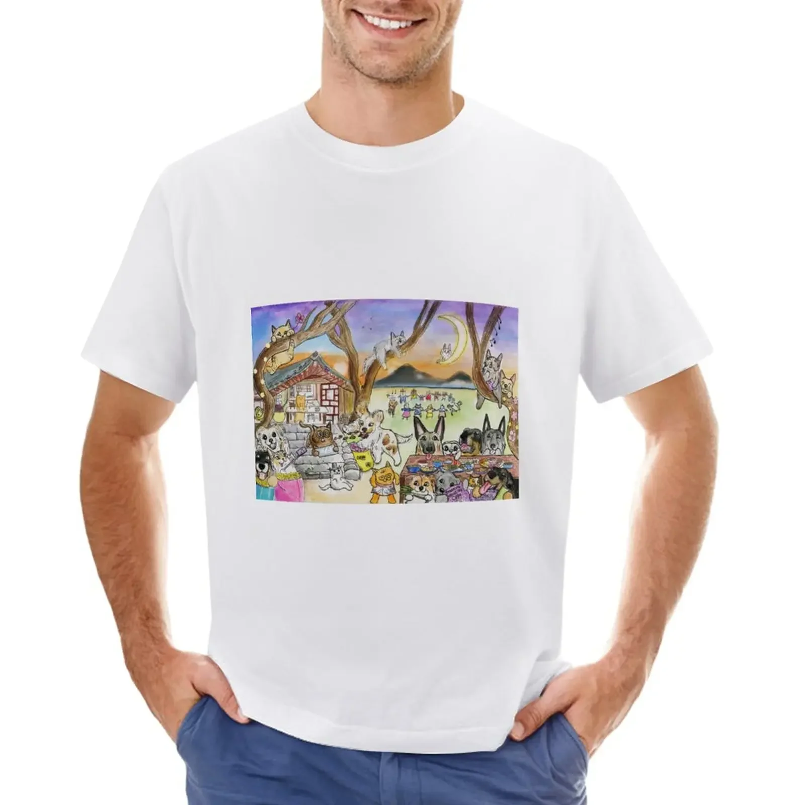 Korean Chuseok Autumn Festival T-Shirt sports fans kawaii clothes Blouse cute clothes fruit of the loom mens t shirts
Korean Chuseok Autumn Festival T-Shirt sports fans kawaii clothes Blouse cute clothes fruit of the loom mens t shirts