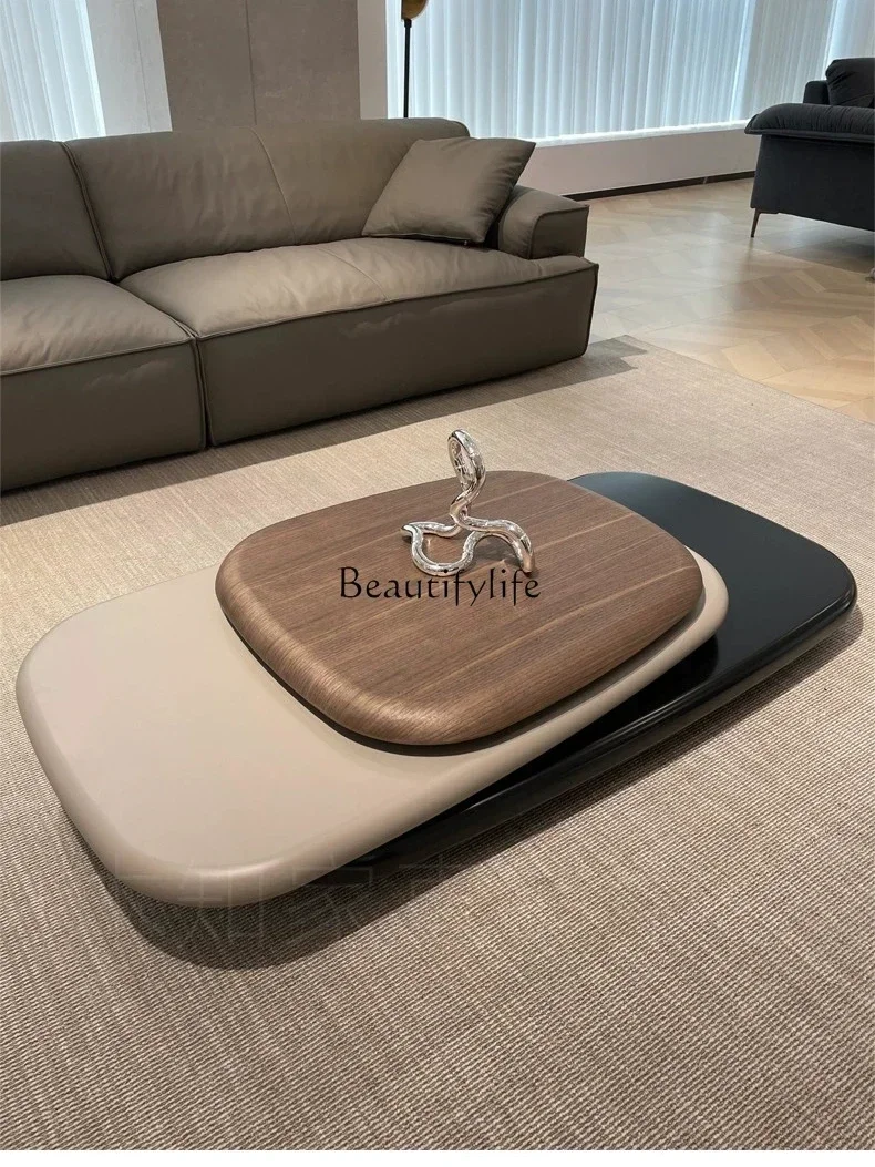 56Rotating Coffee Table Villa Italian Minimalist Creative Suspension Large Apartment Tea Table
56Rotating Coffee Table Villa Italian Minimalist Creative Suspension Large Apartment Tea Table