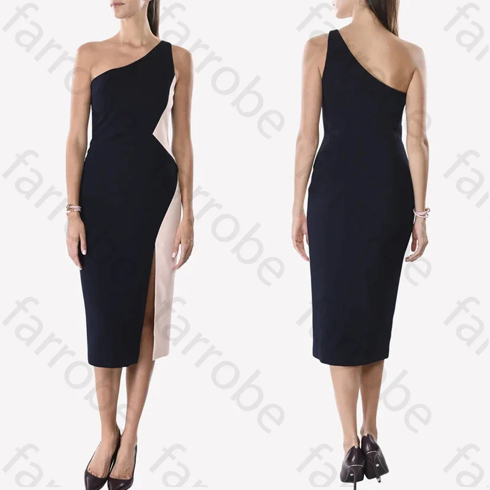 Customized Colorblock One-shoulder Sheath Dress A-Line Evening Dresses Formal Exquisite High Quality Prom Party Gowns for Women
Customized Colorblock One-shoulder Sheath Dress A-Line Evening Dresses Formal Exquisite High Quality Prom Party Gowns for Women