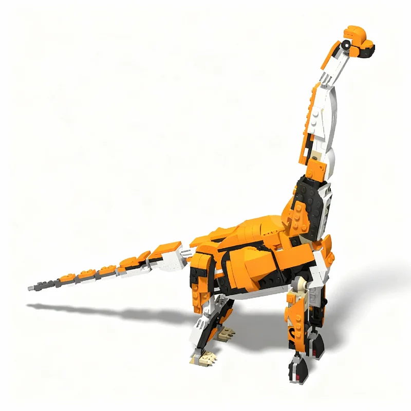 398PCS MOC Creative Model Brachiosaurus Building Blocks Collectible Display DIY Building Blocks Gift Showcase Home Display Gift
398PCS MOC Creative Model Brachiosaurus Building Blocks Collectible Display DIY Building Blocks Gift Showcase Home Display Gift