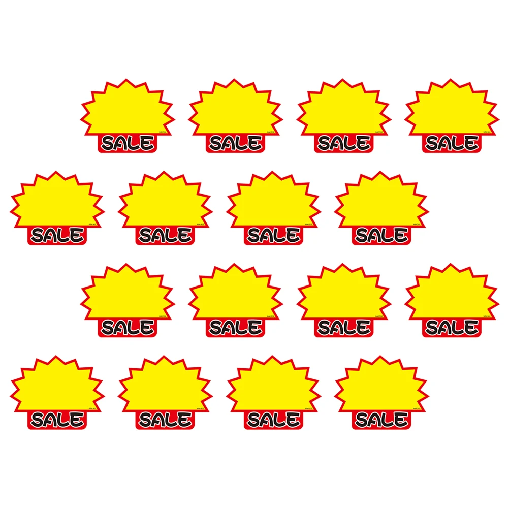 50 Pcs Promotional Price Signs Tags Sale Signs for Retail Store Advertising Promotional Sticker Shop Labels Folder Tab Prices
50 Pcs Promotional Price Signs Tags Sale Signs for Retail Store Advertising Promotional Sticker Shop Labels Folder Tab Prices