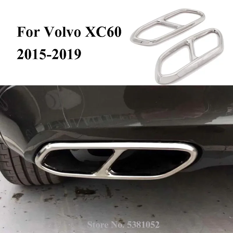 Tail Decorative Box For Volvo XC60 2018 2019 2020 Stainless Steel Exhaust Pipe Cover Trim For XC60 2015-2017 Car Styling
Tail Decorative Box For Volvo XC60 2018 2019 2020 Stainless Steel Exhaust Pipe Cover Trim For XC60 2015-2017 Car Styling