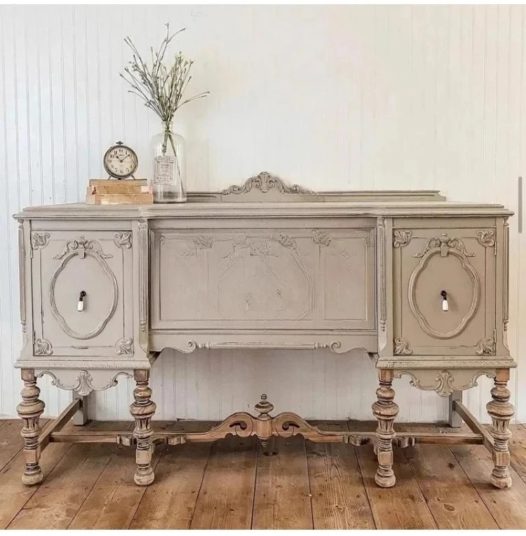 A French retro and old porch cabinets, American rural and European carved living room dining side lockers
A French retro and old porch cabinets, American rural and European carved living room dining side lockers