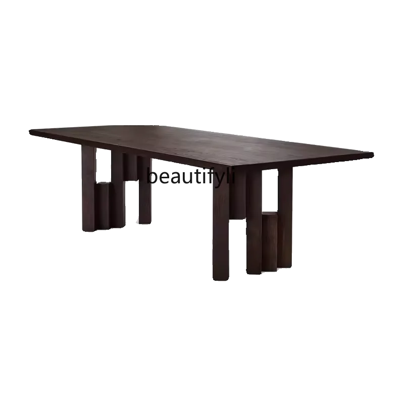 Minimalist Solid Wood Office Conference Table Creative Designer Long Table Industrial Style Log Large Board Conference Table
Minimalist Solid Wood Office Conference Table Creative Designer Long Table Industrial Style Log Large Board Conference Table