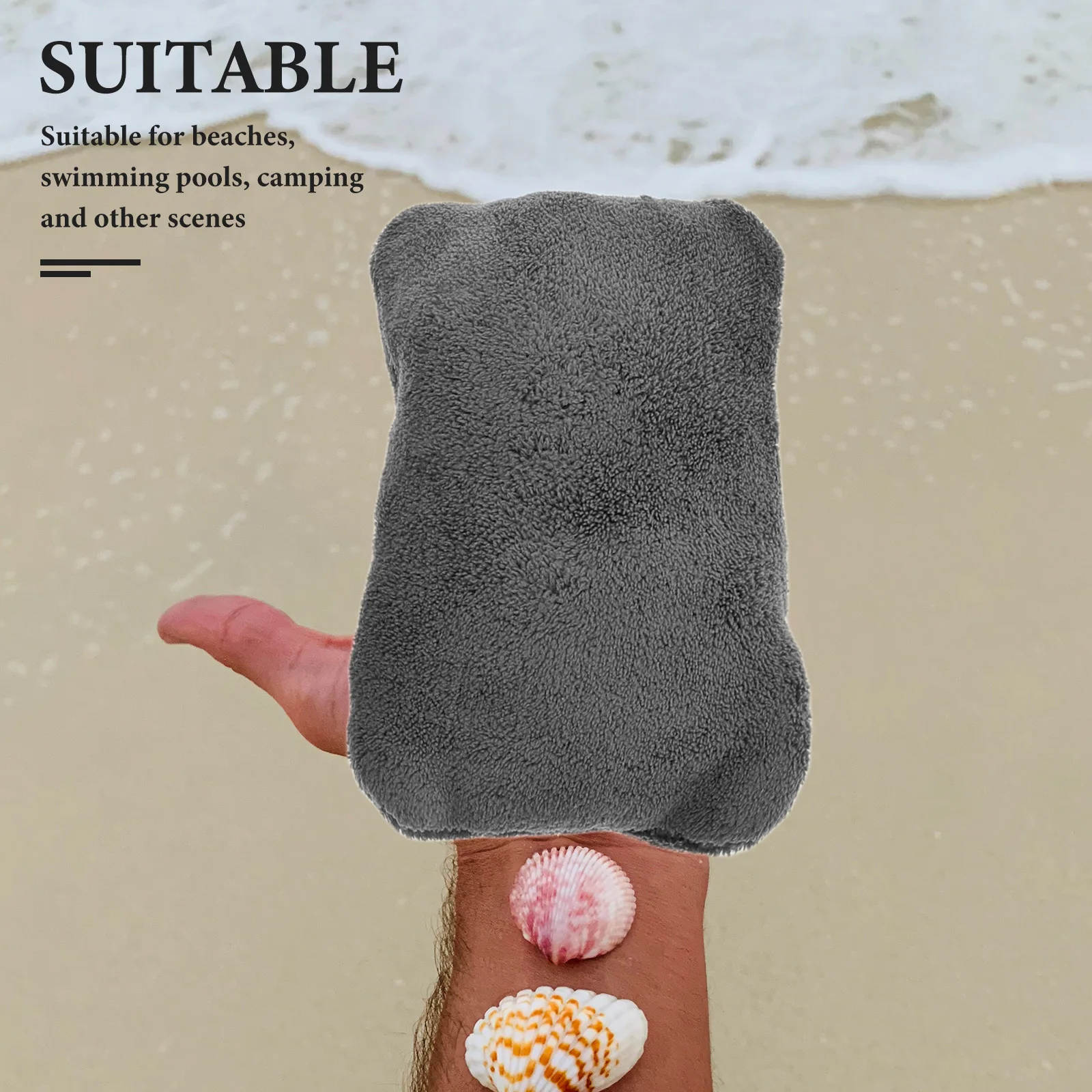 6 Pcs Desander Beach Vacation Essentials Travel Accessories Removal Gloves Bags Day Remover Mitt to Disassemble
6 Pcs Desander Beach Vacation Essentials Travel Accessories Removal Gloves Bags Day Remover Mitt to Disassemble