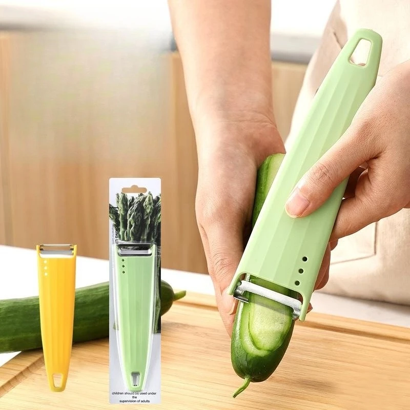 Kitchen Long Melon Planer Fruit Peeler Stainless Steel Peeler Apple Melon Planer Potato Melon Planer
Kitchen Long Melon Planer Fruit Peeler Stainless Steel Peeler Apple Melon Planer Potato Melon Planer