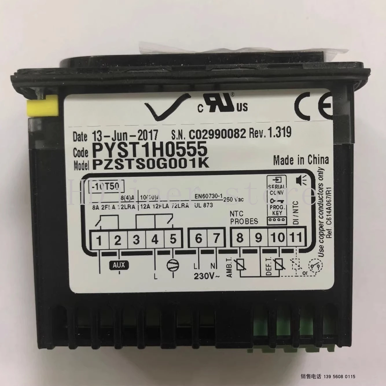 Cabinet Air Conditioning Thermostat,For PYST1H0555 PZSTSOG001K PZSTS0G001K
Cabinet Air Conditioning Thermostat,For PYST1H0555 PZSTSOG001K PZSTS0G001K