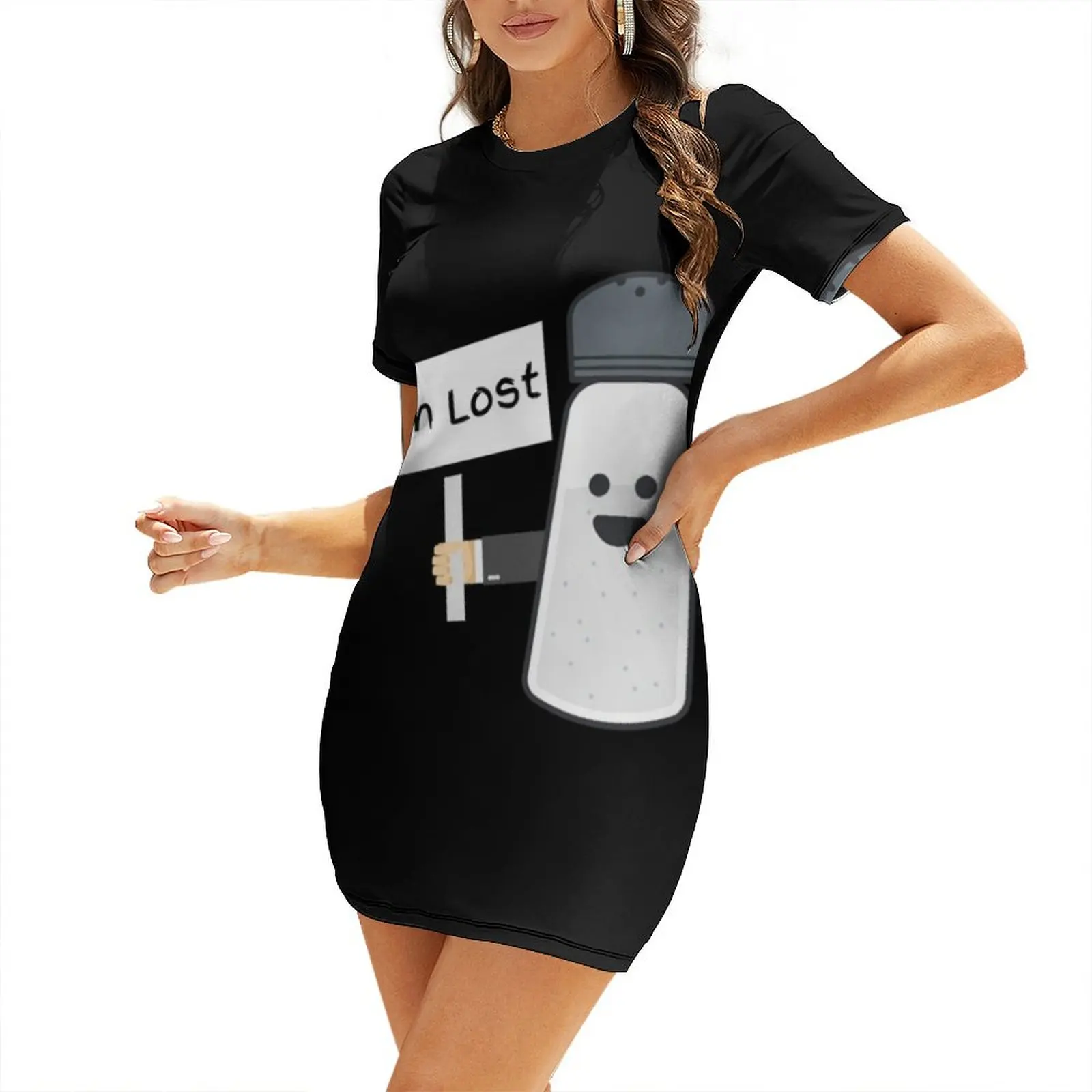 Lost shaker of salt Fitted V-Neck Short Sleeved Dress Clothing female wedding guest dress 2025 Dress
Lost shaker of salt Fitted V-Neck Short Sleeved Dress Clothing female wedding guest dress 2025 Dress