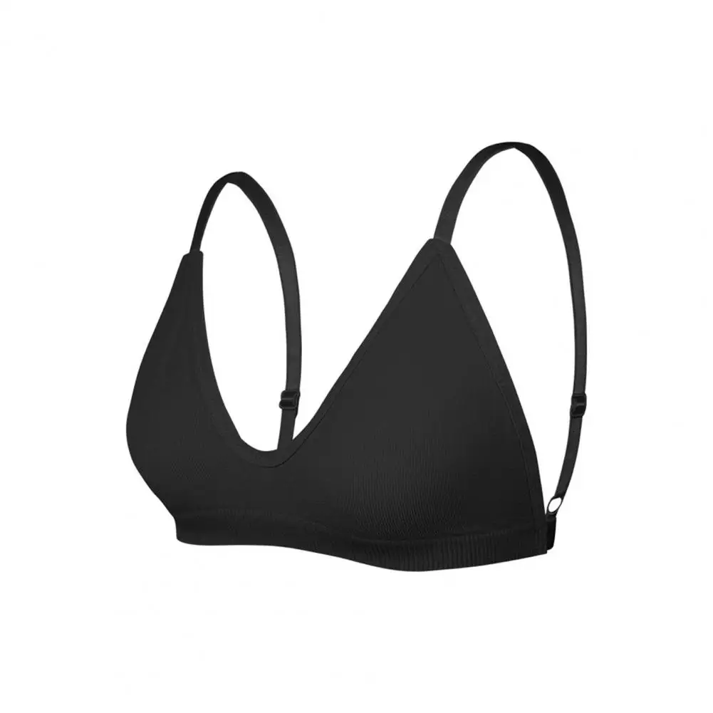 High Elasticity Bra No Underwire Side Support Triangle Plunge Bralette, Wireless Non Padded Soft Everyday T-shirt Bra
High Elasticity Bra No Underwire Side Support Triangle Plunge Bralette, Wireless Non Padded Soft Everyday T-shirt Bra