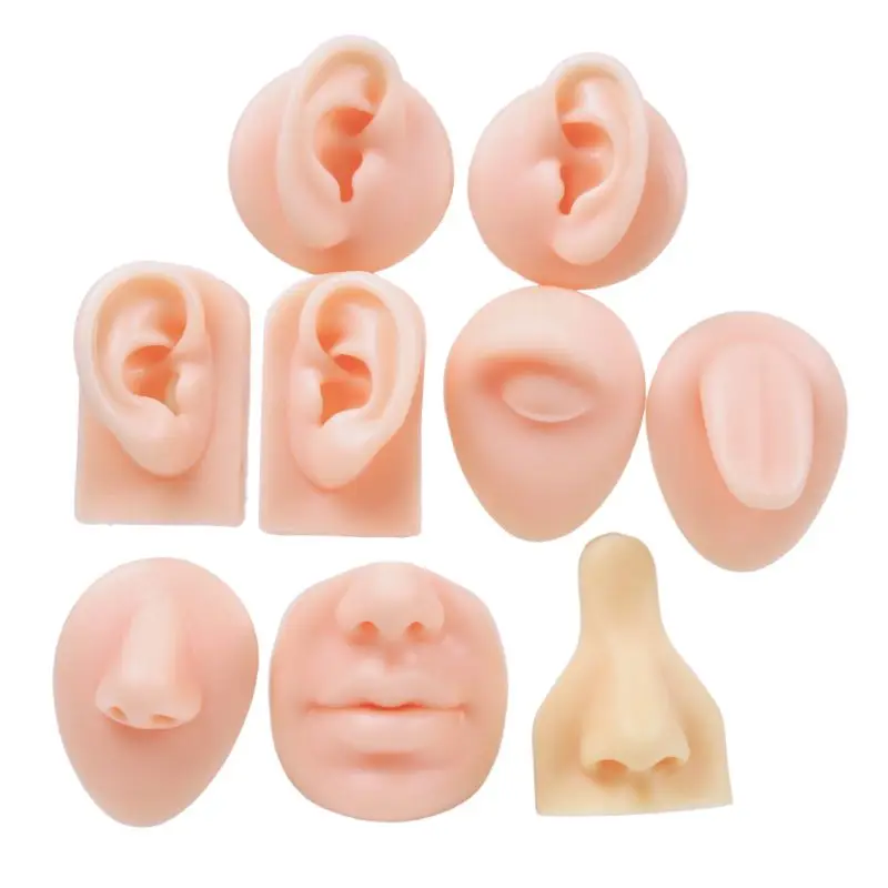 Ear Model Nose Use For Tattoo Puncture Practice Teaching Nose Mouth Navel Tongue Display Jewelry Tool Body Piercing Model
Ear Model Nose Use For Tattoo Puncture Practice Teaching Nose Mouth Navel Tongue Display Jewelry Tool Body Piercing Model