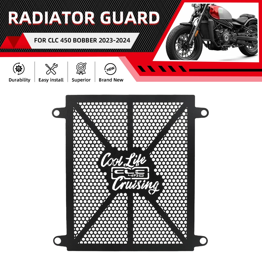 FOR CFMOTO CLC 450 Bobber 2023-2024 450 CL-C 450CLC Motorcycle Radiator Cover Water Tank Cooler Grille Guard Fairing Protector
FOR CFMOTO CLC 450 Bobber 2023-2024 450 CL-C 450CLC Motorcycle Radiator Cover Water Tank Cooler Grille Guard Fairing Protector