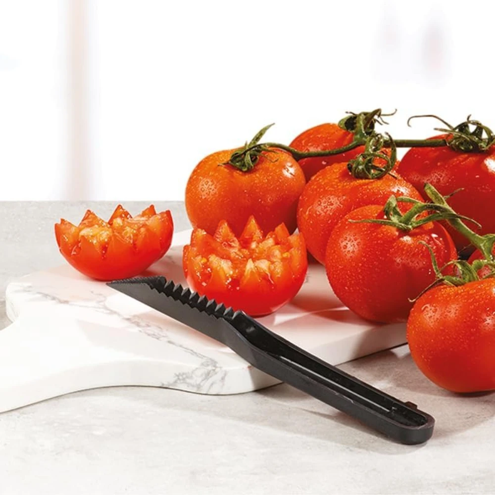 Plastic Piranha V-shaped Knife Decorated Fruit and Vegetable Knife with Serrated Pattern Slicer Kitchen Small Tools Gadget Sets
Plastic Piranha V-shaped Knife Decorated Fruit and Vegetable Knife with Serrated Pattern Slicer Kitchen Small Tools Gadget Sets