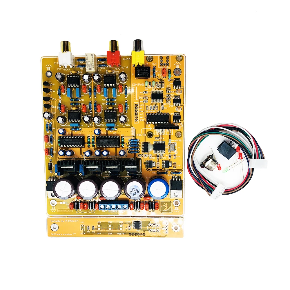 Nvarcher PCM56 плата аудио декодера коаксиальный Оптический USB Bluetooth интерфейс IIS вход совместимый PCM61
Nvarcher PCM56 плата аудио декодера коаксиальный Оптический USB Bluetooth интерфейс IIS вход совместимый PCM61