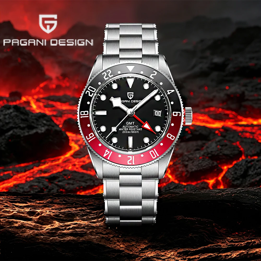 2026men's watches GMT top trend mechanical men's watch fashion brand Pagani design Sapphire men's automatic watch calendar 20bar
2026men's watches GMT top trend mechanical men's watch fashion brand Pagani design Sapphire men's automatic watch calendar 20bar