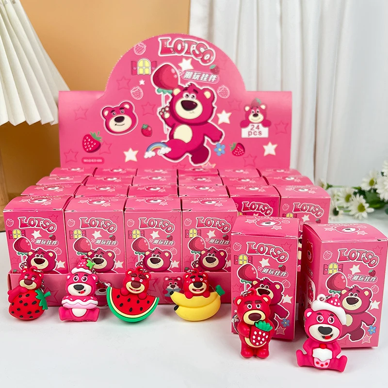 12/24pcs Disney Lotso Blind Box Key Chain Cute Cartoon Decoration Series Figurine Pendant Trend Toys Collection Birthday Gifts
12/24pcs Disney Lotso Blind Box Key Chain Cute Cartoon Decoration Series Figurine Pendant Trend Toys Collection Birthday Gifts